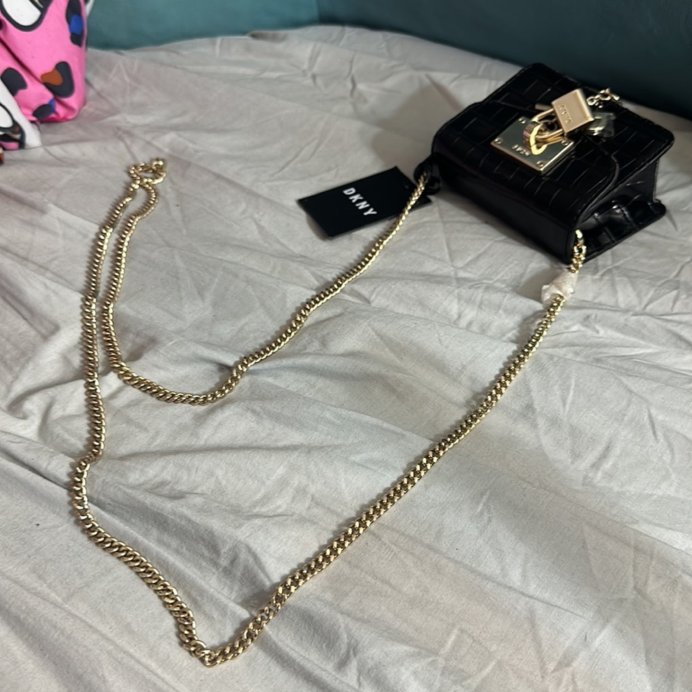 DKNY Black Elissa Micro Mini Bag - Picture 7 of 7